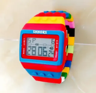 Reloj Digital SHHORS Estilo Lego Nuevo