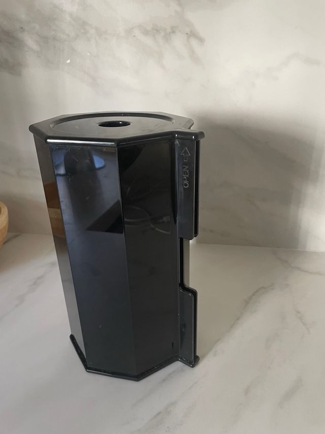 Portarrollos cocina negro