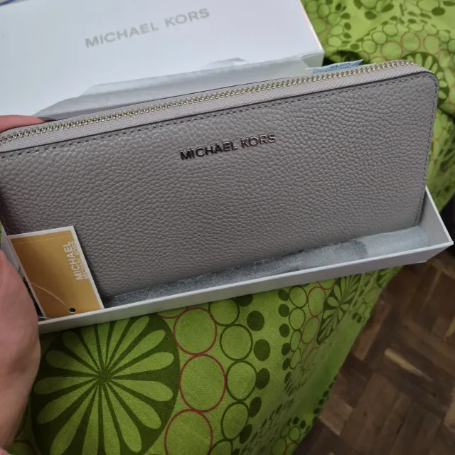 Cartera Michael Kors Gris Original
