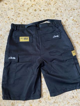 Pantalón Cargo Corteiz Negro