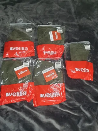 Pack 5 Gorros Polares Doble Capa Velilla Nuevos