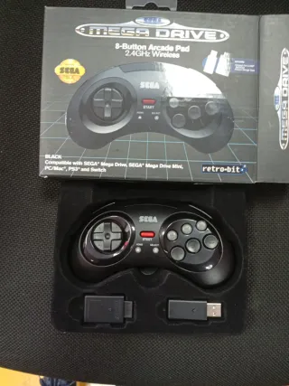 Mando SEGA Mega Drive 8 Botones Retro-Bit