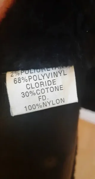 Giaccone uomo nero con pelo interno taglia  XL