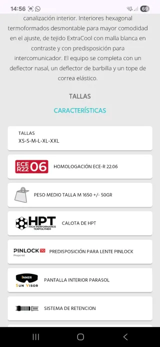 CASCO ADVENTUR  CGM 666TWIN TALLA L