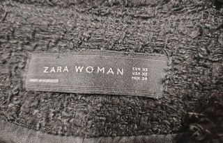 Abrigo Lana Mujer Negro