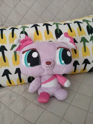 Peluche Perro Morado