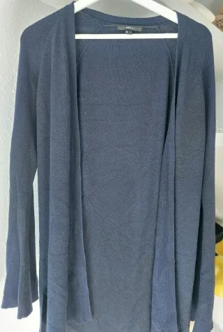 Mango Cárdigan Azul Talla s