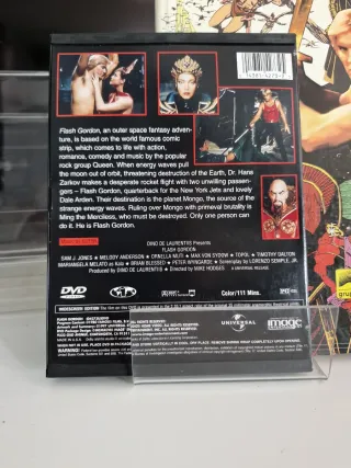PACCHETTO DI FUMETTI FLASH GORDON, DVD+ COLONNA SONORA ORIGINALE