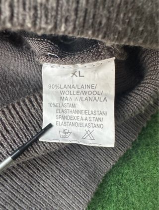 Jersey lana vintage rayas Y2K Talla XL