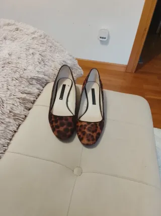 Bailarinas Marrones y Multicolor