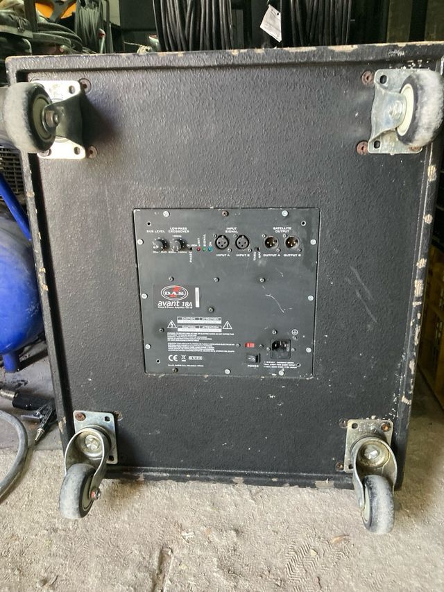 Altavoces Das Audio Avant 15a y 18a