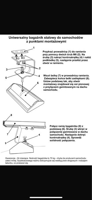 Barras de techo Fiat Doblo/Opel Combo