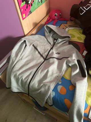 Chaqueta Nike Tech Gris Hombre Talla XS