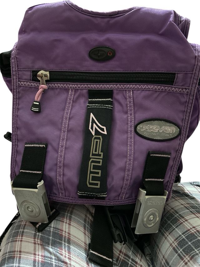 Zaino Seven MP7 Viola e Nero