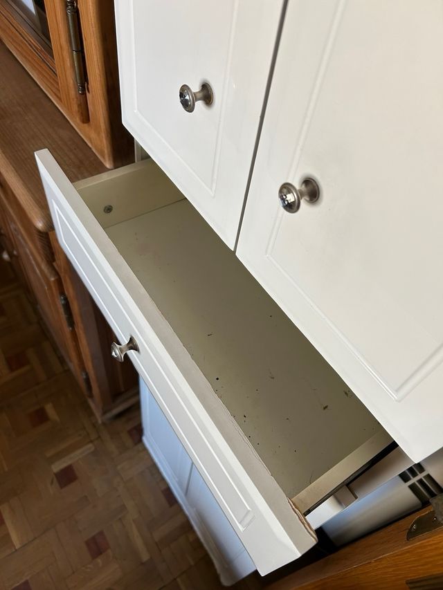 Mueble alto blanco baño/cocina