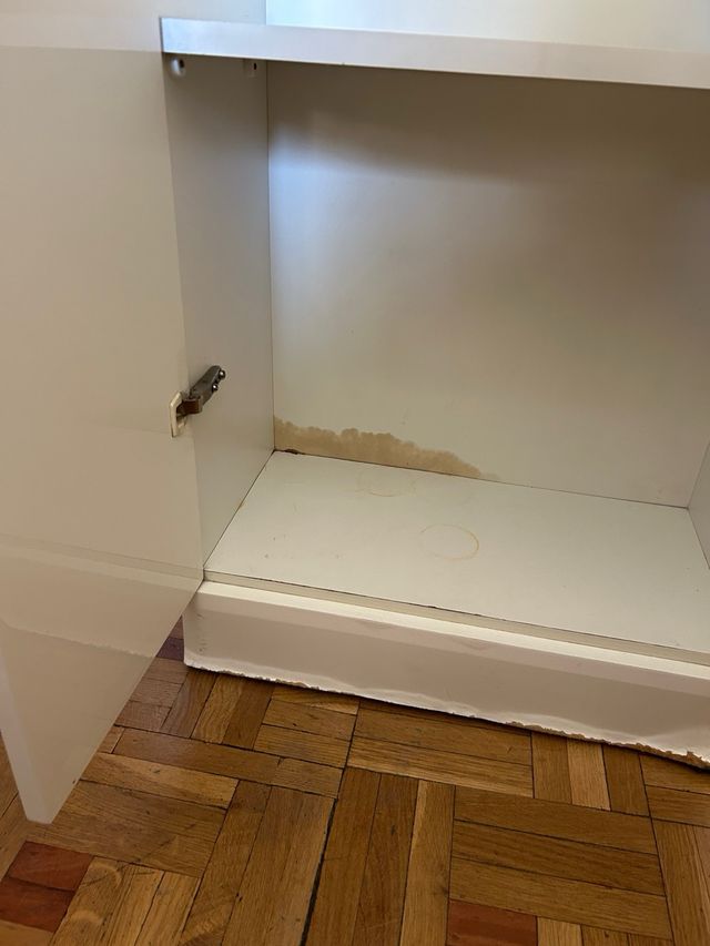 Mueble alto blanco baño/cocina