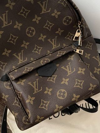 Mochila Louis Vuitton Palm Springs Marrón/Negra