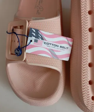 Ciabatte donna Cotton Belt Tg 38 Rosa