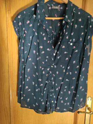 Camisa manga corta estampada