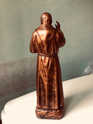 Statua Padre Pio Bronzo Nuova