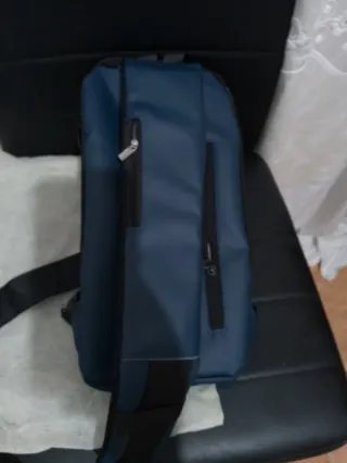 Elegante borsa a tracolla da uomo di grande capacità