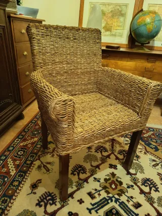 Silla de ratán de calidad