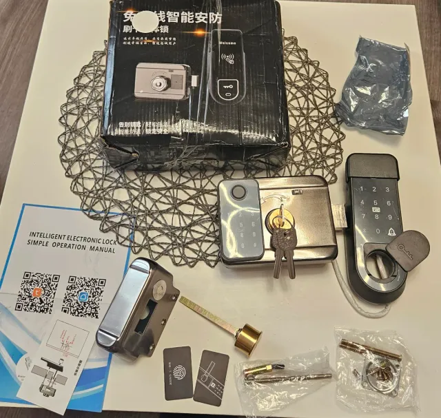 Cerradura Inteligente Puerta Bluetooth Doble