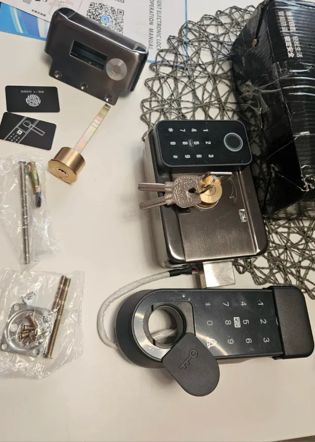 Cerradura Inteligente Puerta Bluetooth Doble