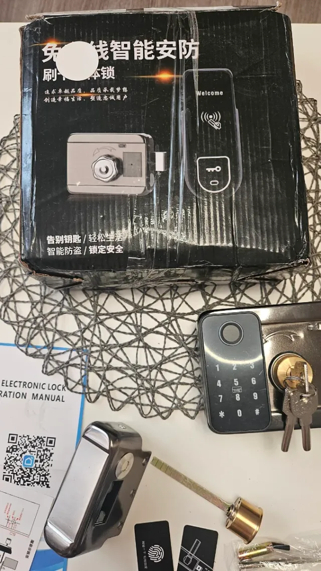 Cerradura Inteligente Puerta Bluetooth Doble