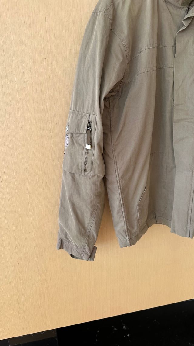 Chaqueta Reebok Talla XL Verde Oliva