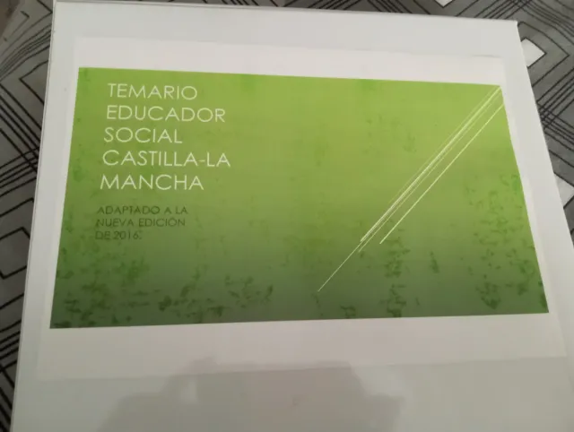 REGALO TEMARIO EDUCACIÓN SOCIAL