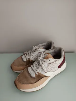Zapatillas Hoff Salamanca Beige/Blanco talla 37.