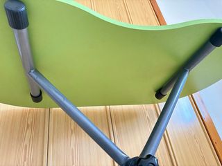 Escritorio verde lima