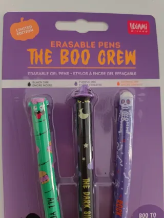 Bolígrafos Legami Halloween 2025 Edición limitada