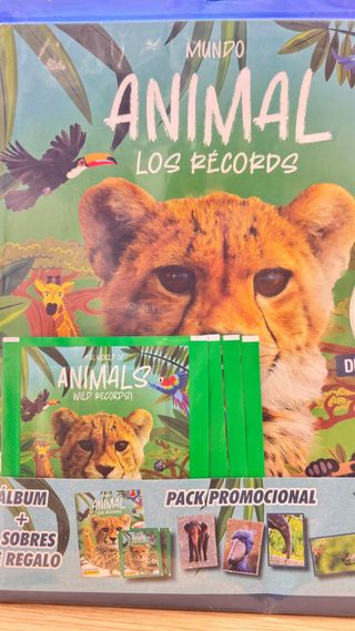 Colección Panini Animales y Tierras