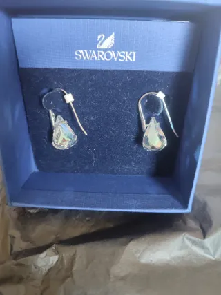 Pendientes Swarovski Cristales Multicolor