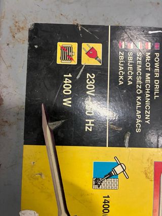 Martillo perforador 1400W