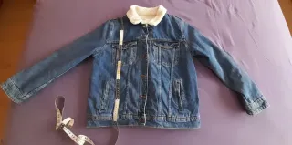 Chaqueta tejana Bershka Talla L