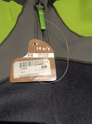Neopreno Decathlon 14 años