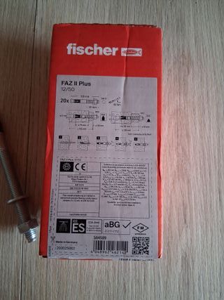 Tornillo Fischer FAZ II Plus 12/60