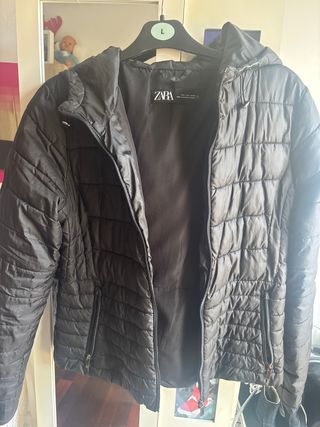 Chaqueta Zara Negra Talla L