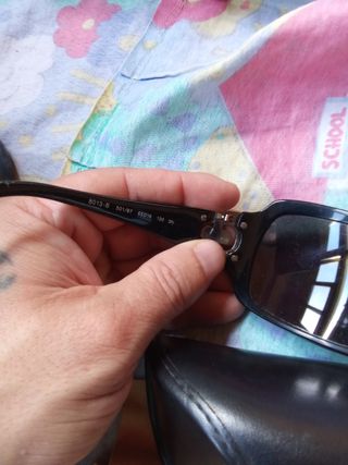 Gafas de sol Bvlgari mujer negras y doradas