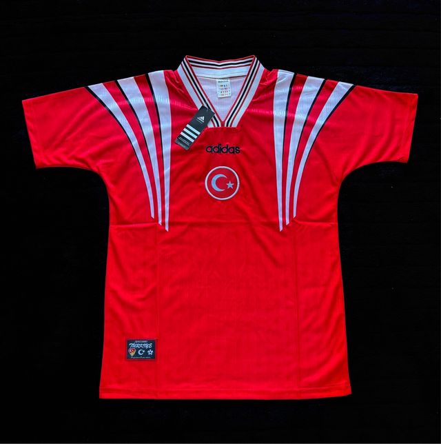 Camiseta Turquía Adidas Euro 1996 Talla L