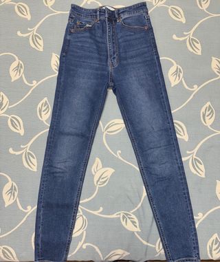 Pantalones vaqueros pitillo azules