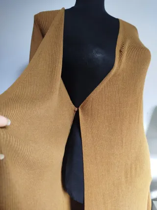 Vestido Mango Marrón Talla M