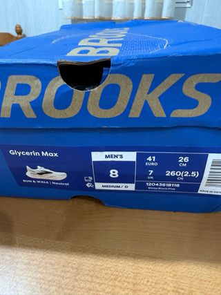 Zapatillas Brooks Glycerin Max Talla 41