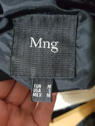 Parka comprida preta