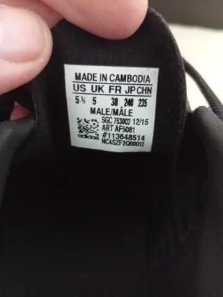 Adidas Scarpe Calcetto 38 Nuove