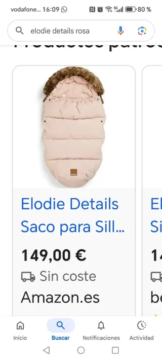 Carrito de bebé rosa.  ÚLTIMO PRECIO