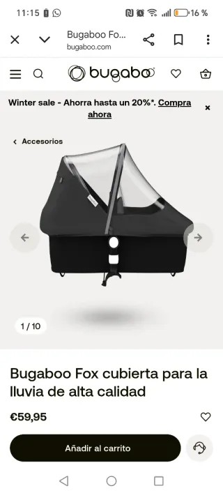 Carrito de bebé rosa.  ÚLTIMO PRECIO